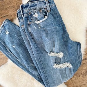 A+F Distressed Jeans